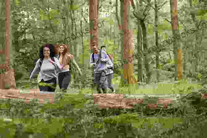 A Group Of People Walking In A Forest Green Exercise: Linking Nature Health And Well Being