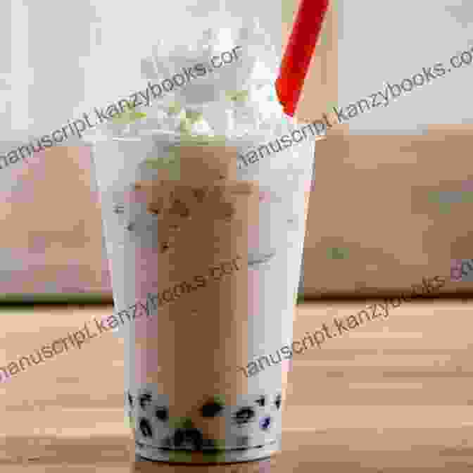 A Vibrant Image Of A Freshly Prepared Bubble Tea, Topped With Whipped Cream And Colorful Toppings The Bubble Tea Book: 50 Fun And Delicious Recipes For Love At First Sip