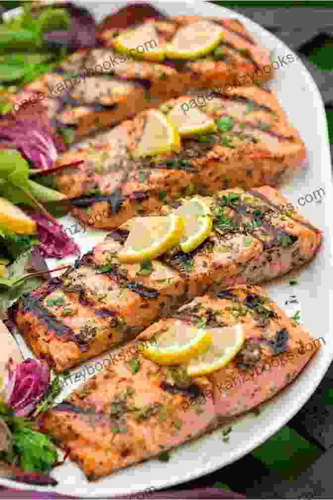 Grilled Salmon With Lemon Herb Butter Grill Is Thrill: 25 Easy Recipes For A Perfect Backyard BBQ Party