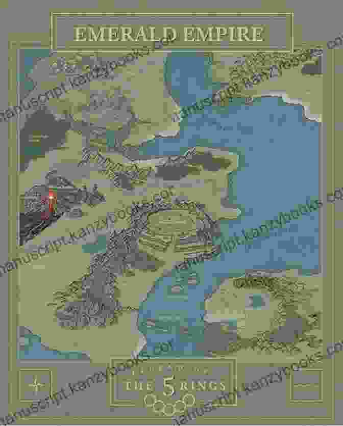 Map Of Rokugan, The Setting Of The Legend Of The Five Rings Novel To Chart The Clouds: A Legend Of The Five Rings Novel