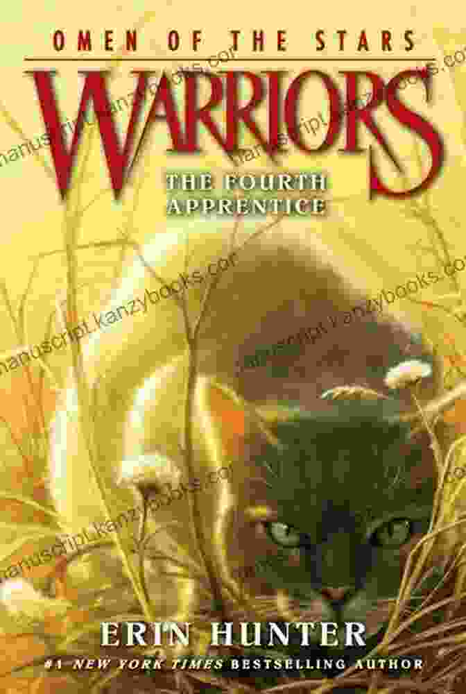 Warriors Omen Of The Stars The Fourth Apprentice Book Cover Featuring Jayfeather, Briarlight, And Lionblaze Warriors: Omen Of The Stars #1: The Fourth Apprentice