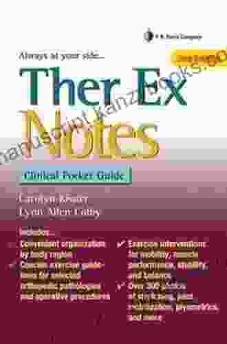 Ther Ex Notes Clinical Pocket Guide